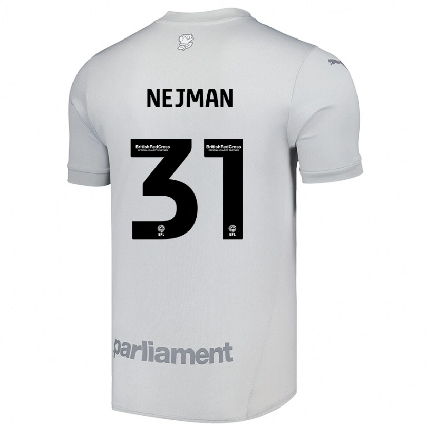 Danxen Kvinnor Harrison Nejman #31 Silvergrå Bortatröja Matchtröjor 2024/25 Tröjor T-Tröja