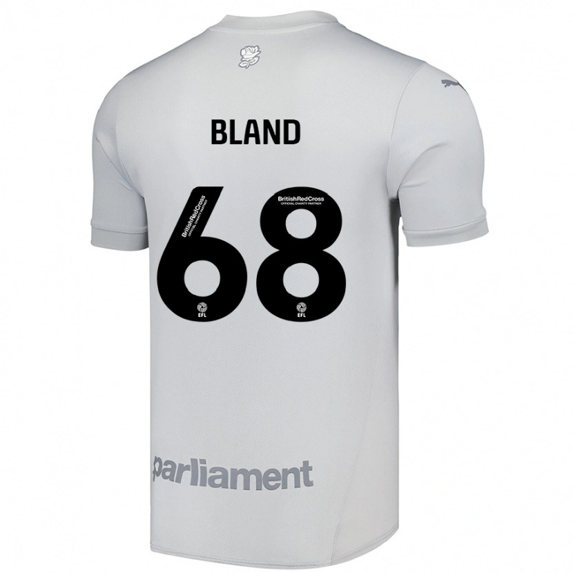 Danxen Kvinnor Jonathan Bland #68 Silvergrå Bortatröja Matchtröjor 2024/25 Tröjor T-Tröja