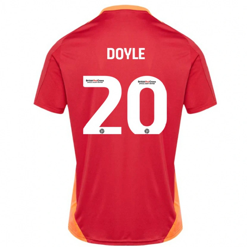 Danxen Kvinnor Kamari Doyle #20 Blå Benvit Bortatröja Matchtröjor 2024/25 Tröjor T-Tröja