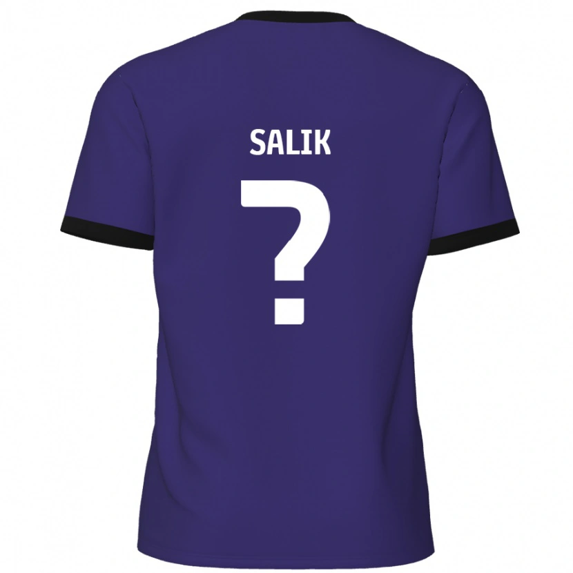 Danxen Kvinnor Tanil Salik #0 Purpur Bortatröja Matchtröjor 2024/25 Tröjor T-Tröja