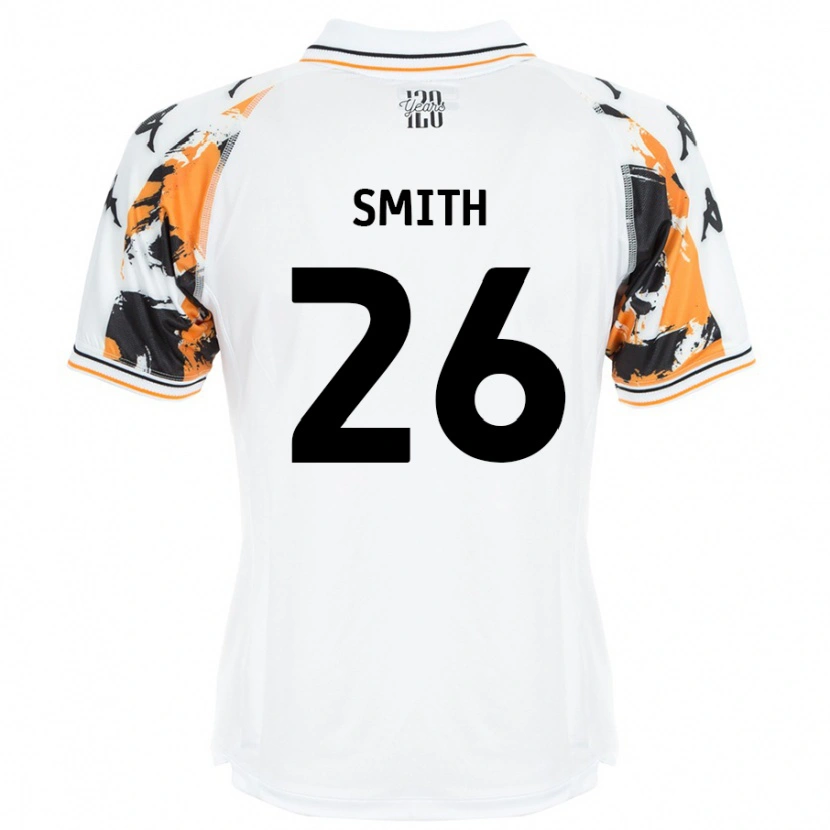 Danxen Kvinnor Andy Smith #26 Vit Bortatröja Matchtröjor 2024/25 Tröjor T-Tröja