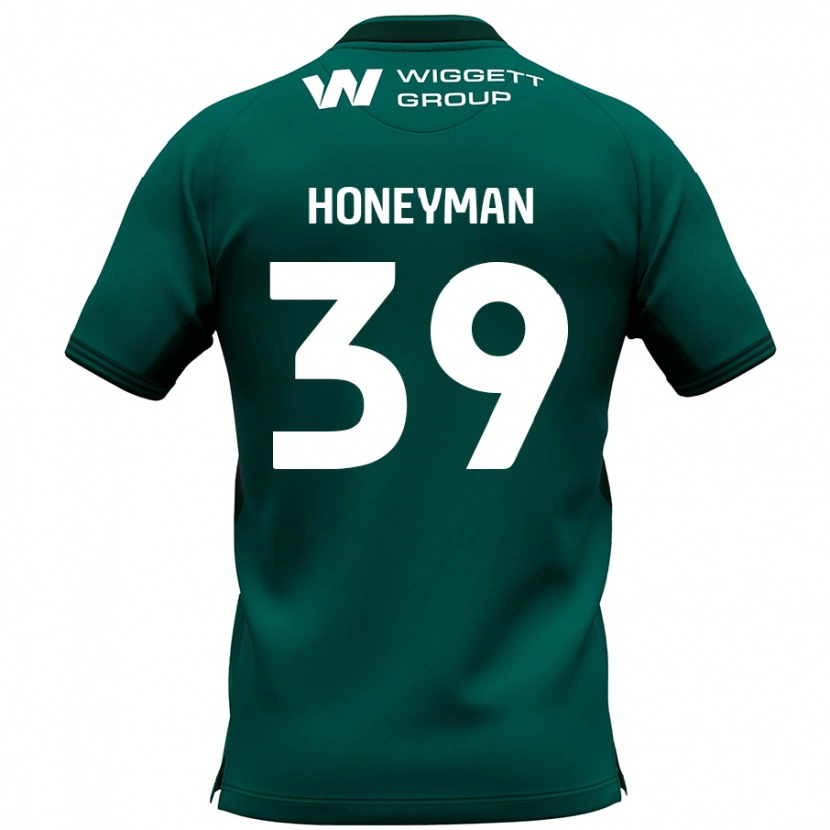 Danxen Kvinnor George Honeyman #39 Grön Bortatröja Matchtröjor 2024/25 Tröjor T-Tröja
