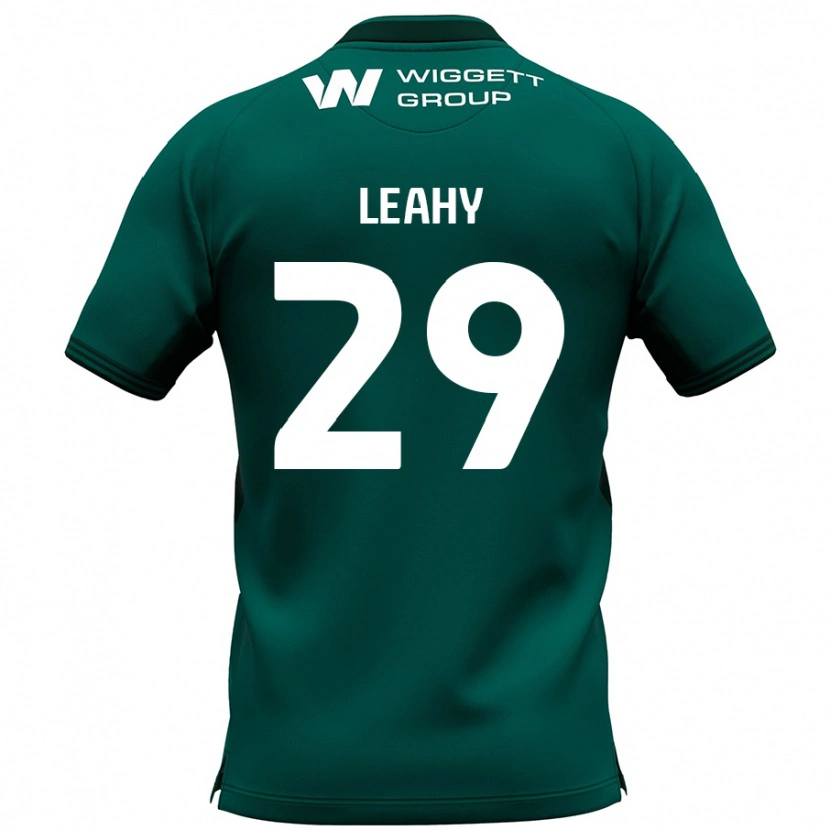 Danxen Kvinnor Tom Leahy #29 Grön Bortatröja Matchtröjor 2024/25 Tröjor T-Tröja