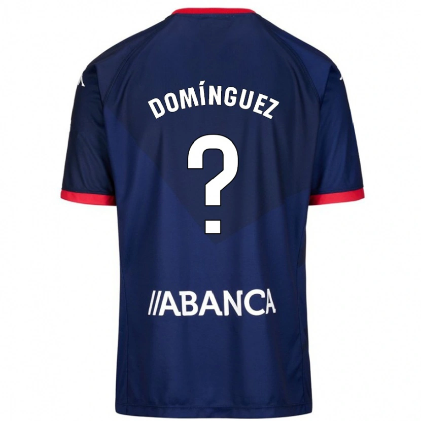 Danxen Kvinnor David Domínguez #0 Marinblå Bortatröja Matchtröjor 2024/25 Tröjor T-Tröja
