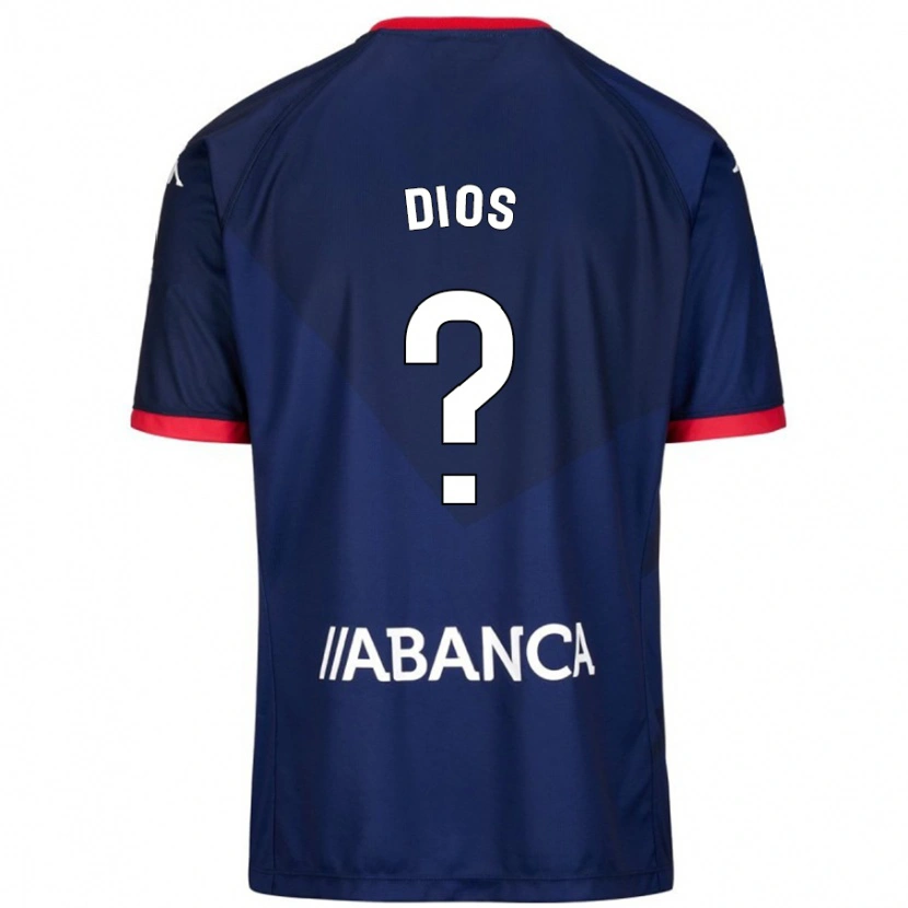 Danxen Kvinnor Eva Dios #7 Marinblå Bortatröja Matchtröjor 2024/25 Tröjor T-Tröja