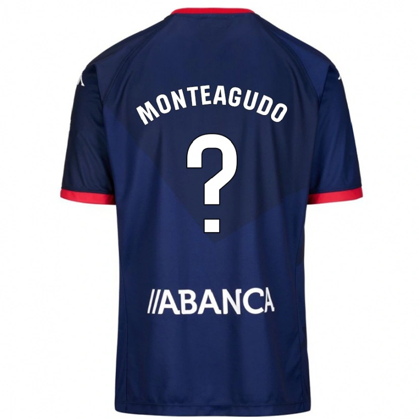 Danxen Kvinnor Paula Monteagudo #28 Marinblå Bortatröja Matchtröjor 2024/25 Tröjor T-Tröja
