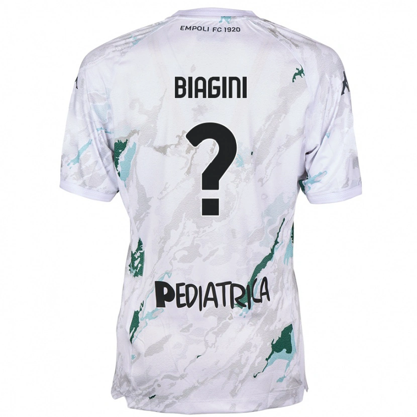 Danxen Kvinnor Valerio Biagini #0 Grå Bortatröja Matchtröjor 2024/25 Tröjor T-Tröja