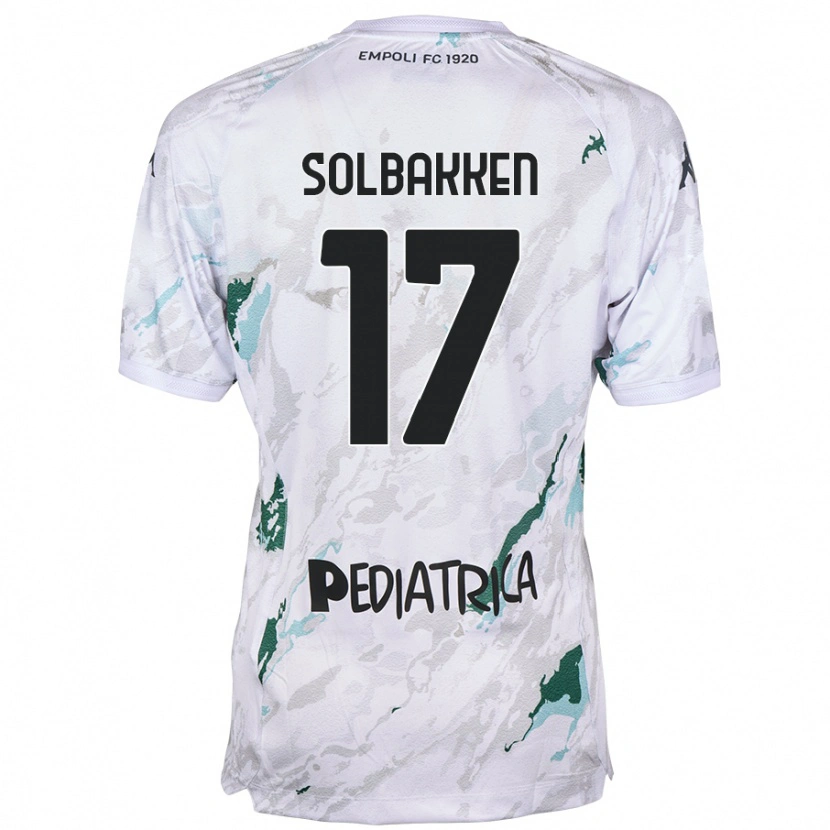 Danxen Kvinnor Ola Solbakken #17 Grå Bortatröja Matchtröjor 2024/25 Tröjor T-Tröja