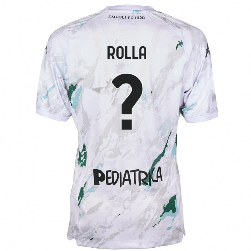 Danxen Kvinnor Nicola Rolla #0 Grå Bortatröja Matchtröjor 2024/25 Tröjor T-Tröja