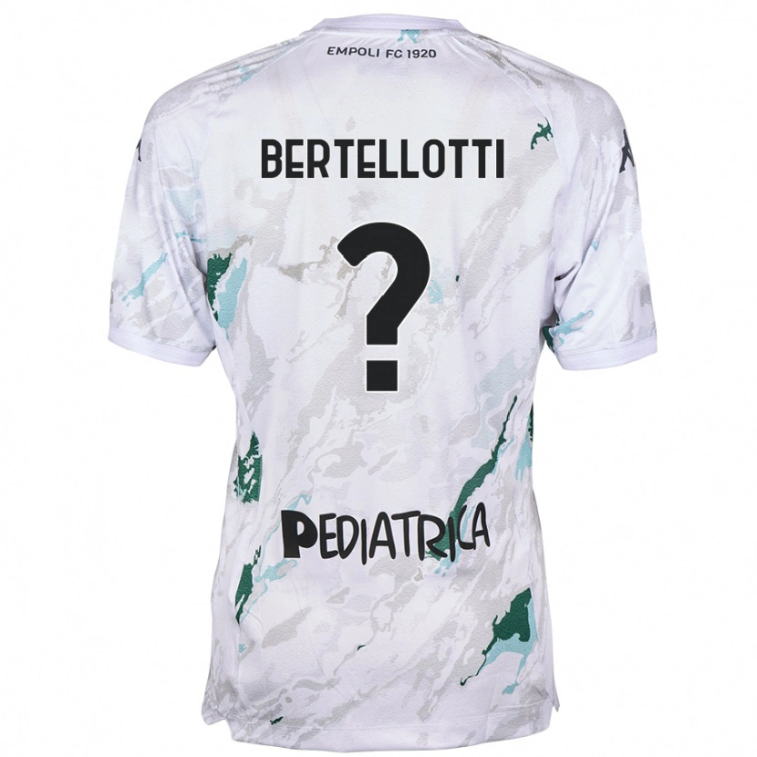 Danxen Kvinnor Giacomo Bertellotti #0 Grå Bortatröja Matchtröjor 2024/25 Tröjor T-Tröja