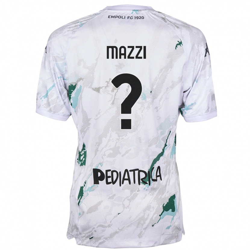 Danxen Kvinnor Nicola Mazzi #0 Grå Bortatröja Matchtröjor 2024/25 Tröjor T-Tröja