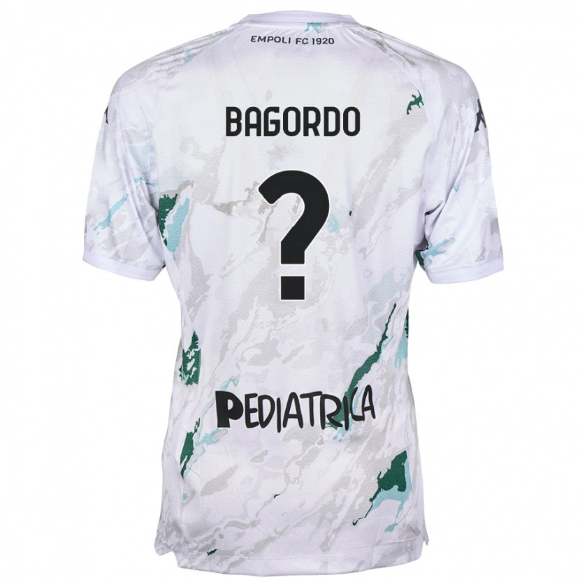 Danxen Kvinnor Cristian Bagordo #0 Grå Bortatröja Matchtröjor 2024/25 Tröjor T-Tröja