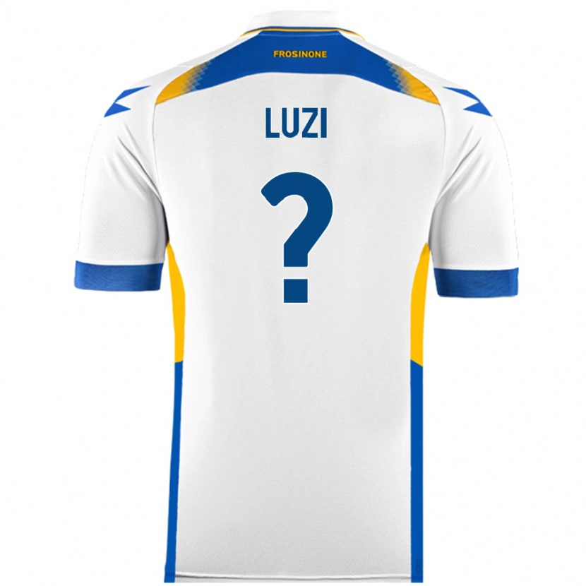 Danxen Kvinnor Daniel Luzi #0 Vit Bortatröja Matchtröjor 2024/25 Tröjor T-Tröja