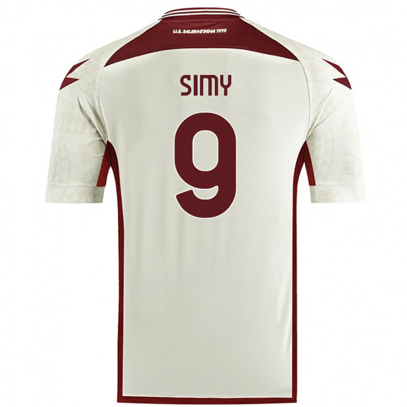 Danxen Kvinnor Simy #9 Krämfärg Bortatröja Matchtröjor 2024/25 Tröjor T-Tröja