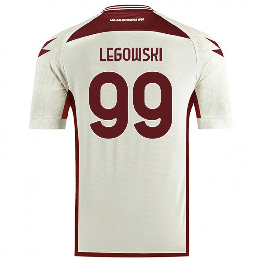 Danxen Kvinnor Mateusz Legowski #99 Krämfärg Bortatröja Matchtröjor 2024/25 Tröjor T-Tröja