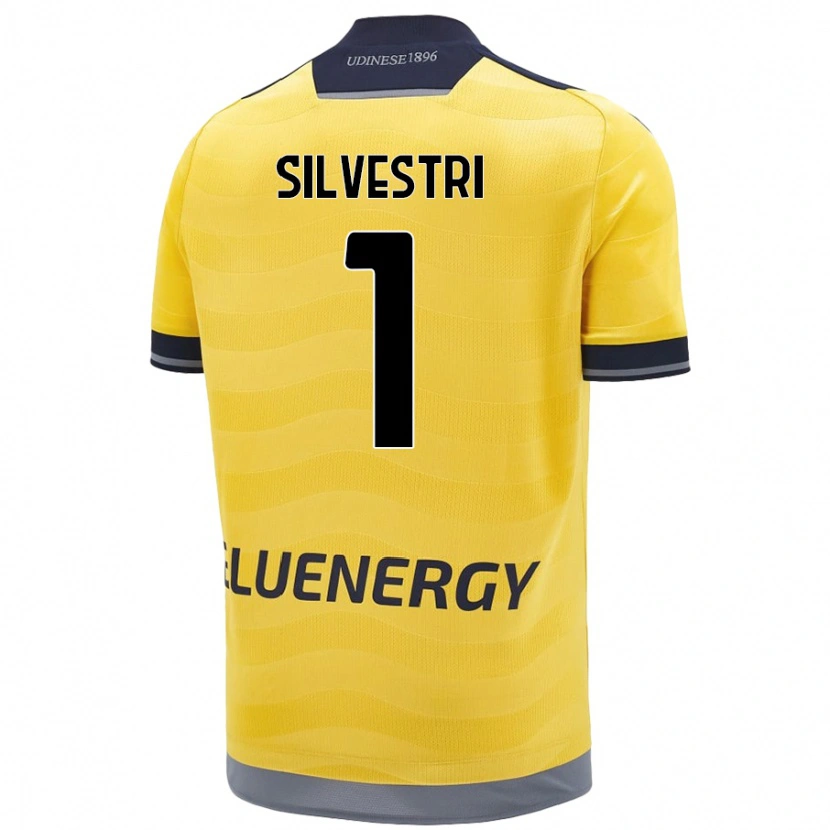 Danxen Kvinnor Marco Silvestri #1 Gyllene Bortatröja Matchtröjor 2024/25 Tröjor T-Tröja
