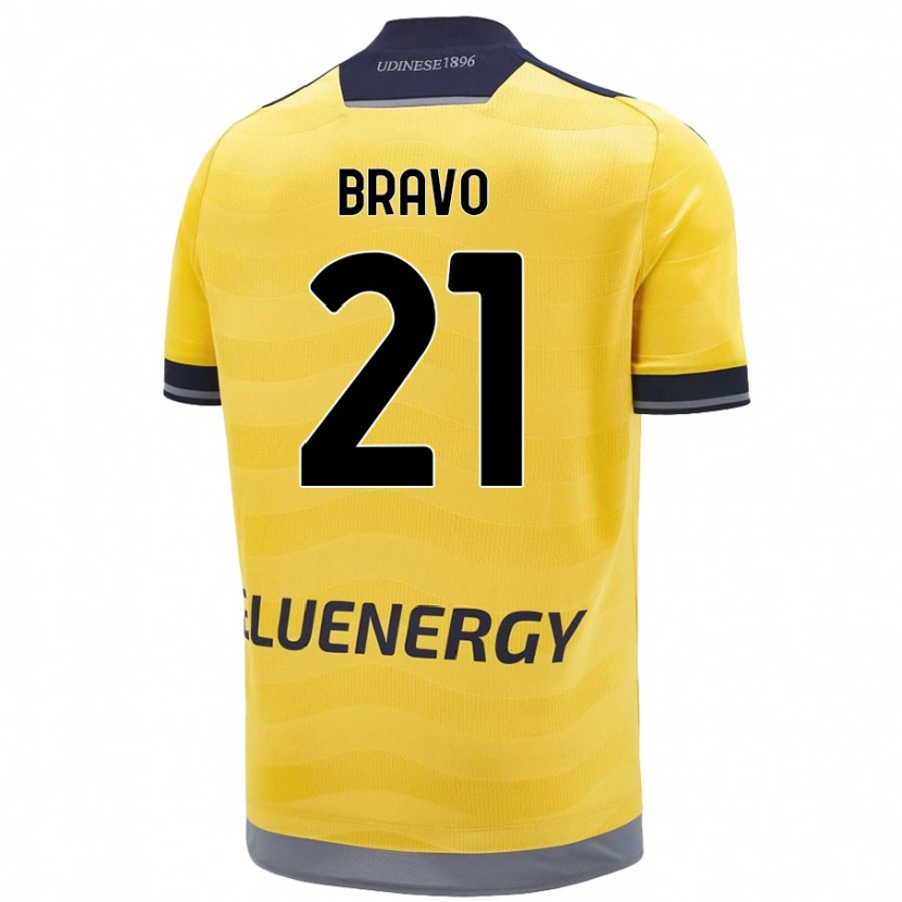 Danxen Kvinnor Iker Bravo #21 Gyllene Bortatröja Matchtröjor 2024/25 Tröjor T-Tröja