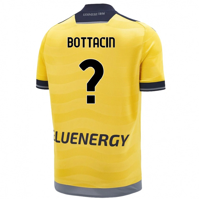 Danxen Kvinnor Enrico Bottacin #0 Gyllene Bortatröja Matchtröjor 2024/25 Tröjor T-Tröja