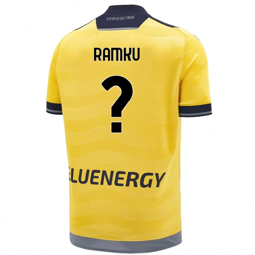 Danxen Kvinnor Alex Ramku #0 Gyllene Bortatröja Matchtröjor 2024/25 Tröjor T-Tröja