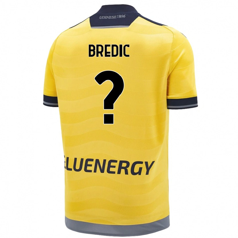 Danxen Kvinnor Shayron Bredic #0 Gyllene Bortatröja Matchtröjor 2024/25 Tröjor T-Tröja