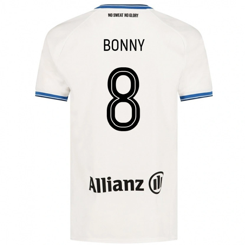 Danxen Kvinnor Chionne Bonny #8 Vit Bortatröja Matchtröjor 2024/25 Tröjor T-Tröja