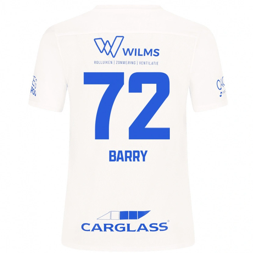 Danxen Kvinnor Alpha Barry #72 Vit Bortatröja Matchtröjor 2024/25 Tröjor T-Tröja