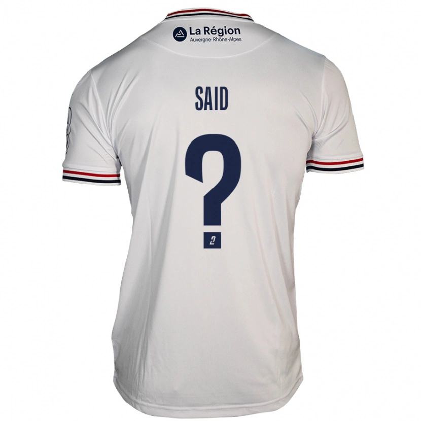 Danxen Kvinnor Amine Saïd #0 Vit Bortatröja Matchtröjor 2024/25 Tröjor T-Tröja