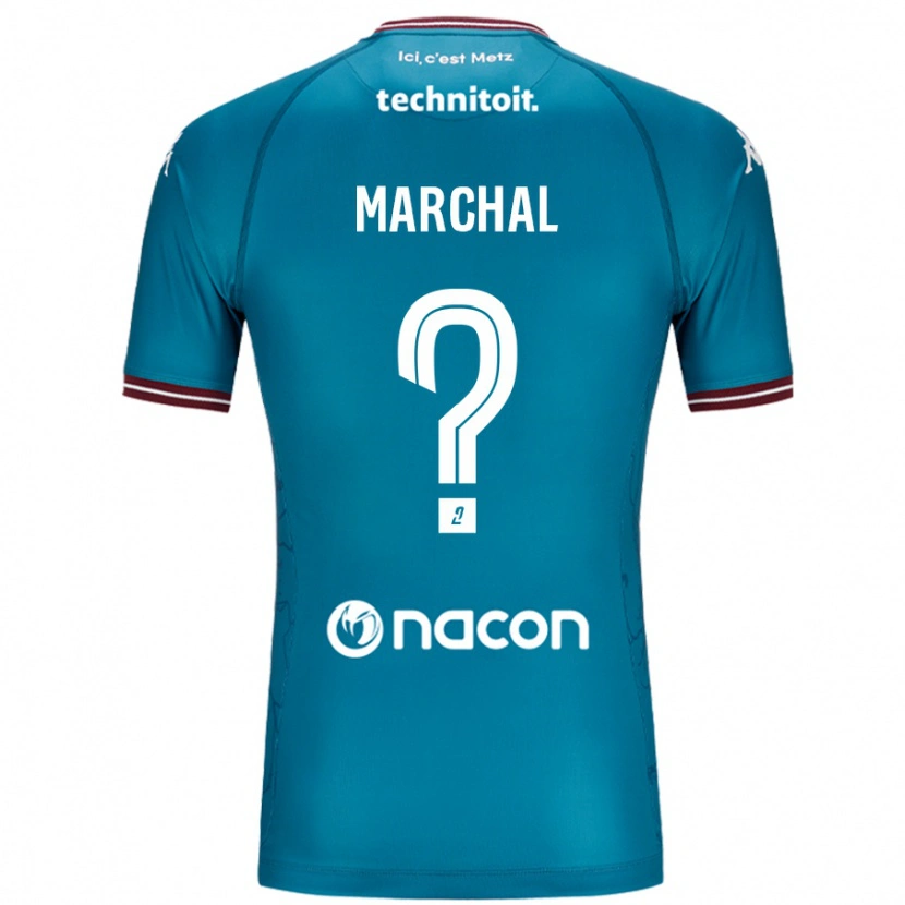 Danxen Kvinnor Adam Marchal #0 Bleu Bensin Bortatröja Matchtröjor 2024/25 Tröjor T-Tröja