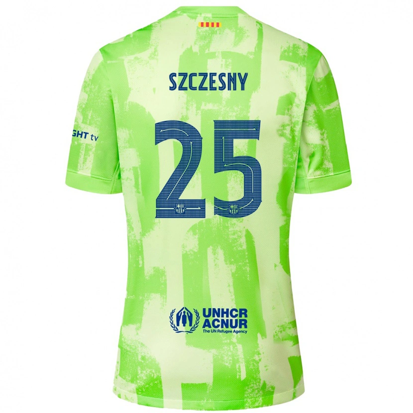 Danxen Barn Wojciech Szczesny #25 Kalk Tredjesatsen Matchtröjor 2024/25 Tröjor T-Tröja