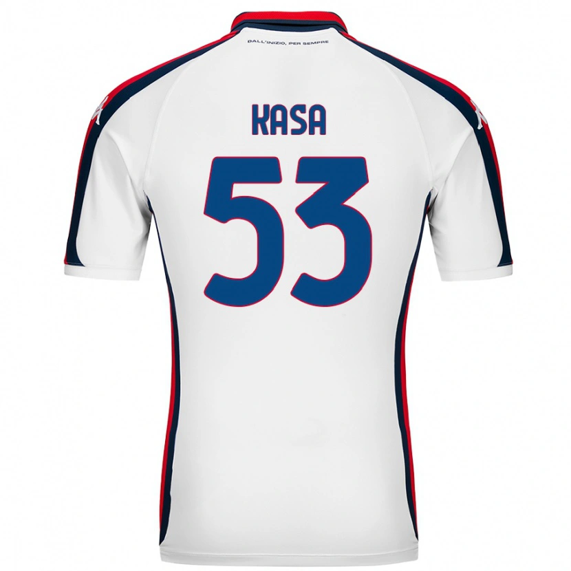 Danxen Barn Lior Kasa #53 Vit Bortatröja Matchtröjor 2024/25 Tröjor T-Tröja
