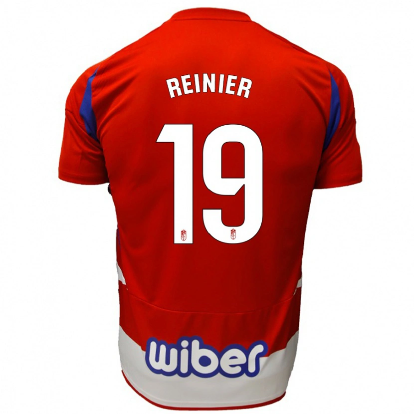 Danxen Män Reinier #19 Röd Vit Blå Hemmatröja Matchtröjor 2024/25 Tröjor T-Tröja