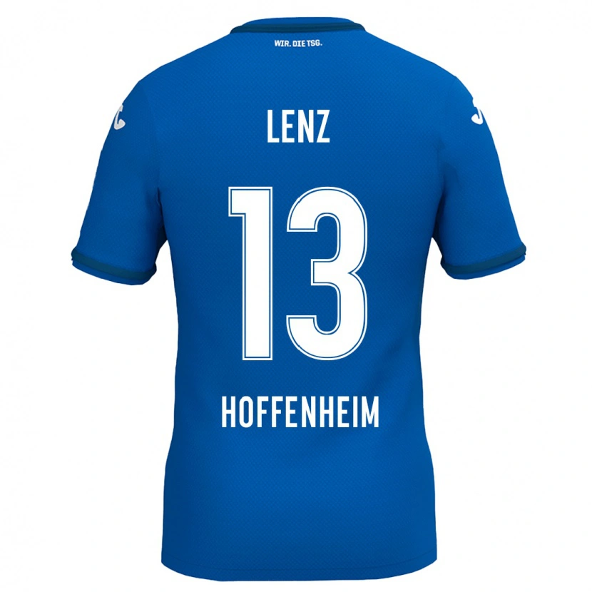 Danxen Män Christopher Lenz #13 Kungsblå Hemmatröja Matchtröjor 2024/25 Tröjor T-Tröja