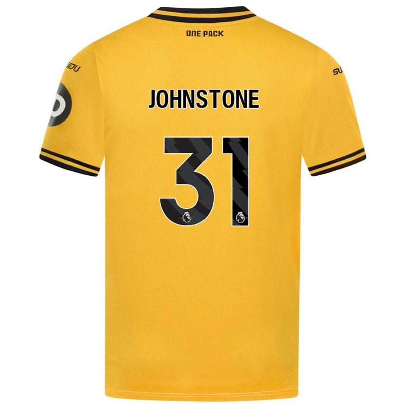 Danxen Män Sam Johnstone #31 Gul Hemmatröja Matchtröjor 2024/25 Tröjor T-Tröja