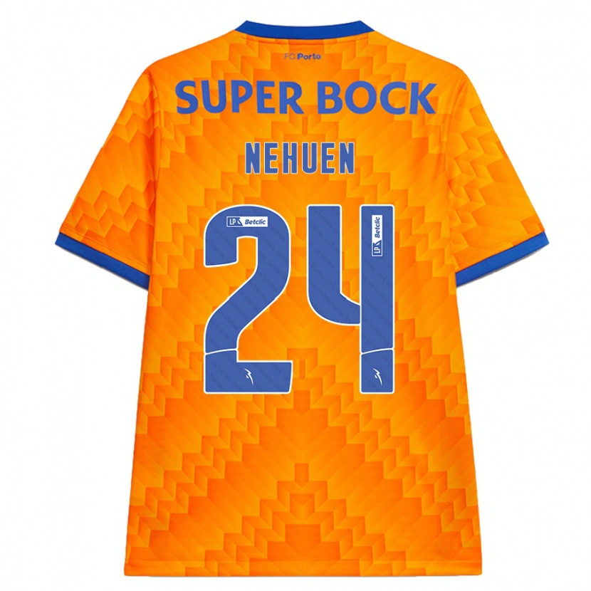 Danxen Män Nehuén Pérez #24 Orange Bortatröja Matchtröjor 2024/25 Tröjor T-Tröja