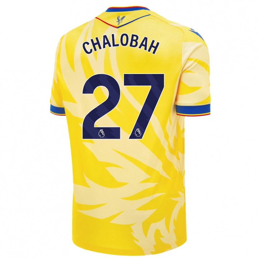 Danxen Kvinnor Trevoh Chalobah #27 Gul Bortatröja Matchtröjor 2024/25 Tröjor T-Tröja