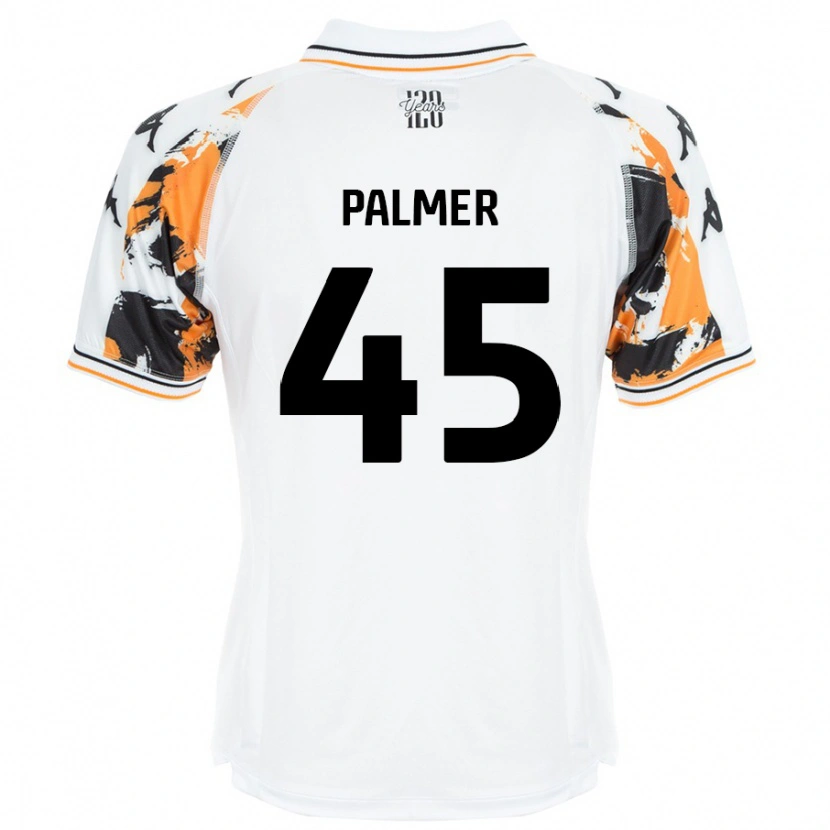 Danxen Kvinnor Kasey Palmer #45 Vit Bortatröja Matchtröjor 2024/25 Tröjor T-Tröja