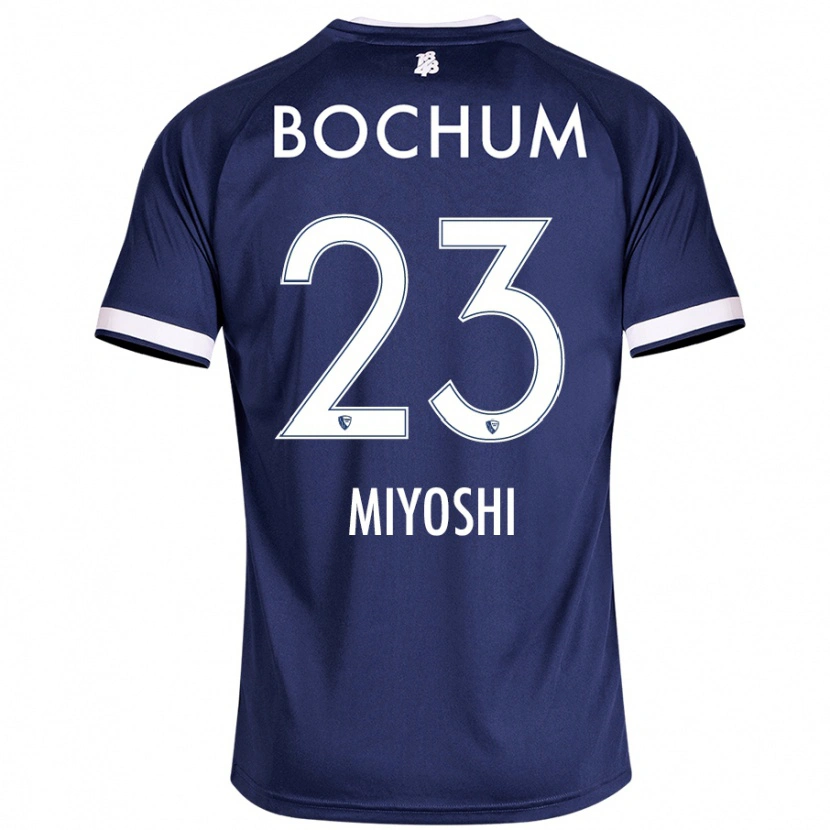 Danxen Kvinnor Koji Miyoshi #23 Mörkblå Hemmatröja Matchtröjor 2024/25 Tröjor T-Tröja